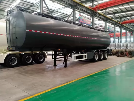 3 axles asphalt tanker semi trailer