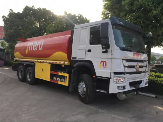 6X4 fuel tanker truck