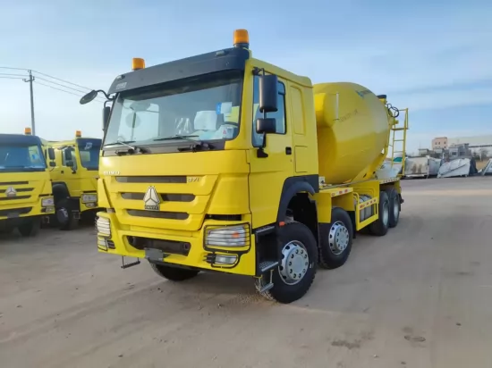 8X4 HOWO concrete mixer truck