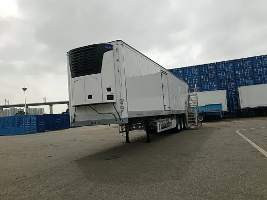 Refrigerator semi trailer